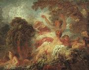Jean Honore Fragonard The Bathers a Sweden oil painting reproduction